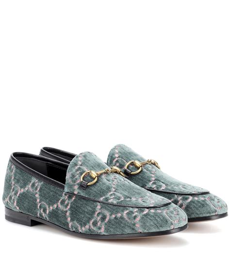 gucci small gg velvet|Gucci jordaan velvet loafer.